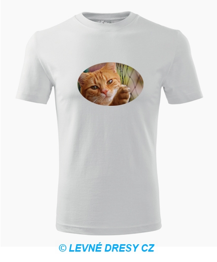 Tričko s kočkou 1