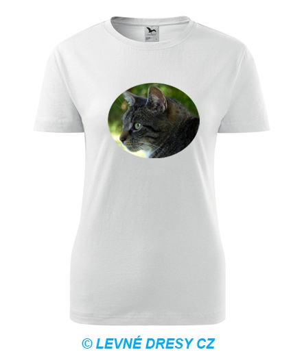Dámské tričko s kočkou 2