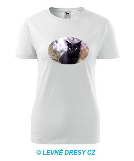 Dámské tričko s kočkou 6