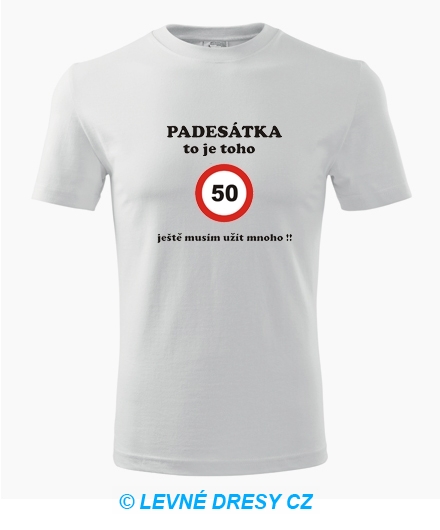 Tričko padesátka to je toho