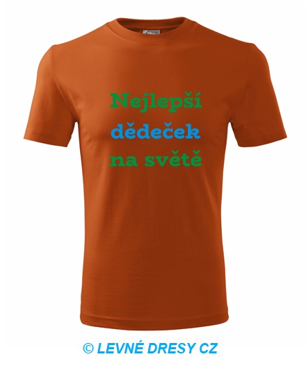 Tričko nejlepší dědeček na světě