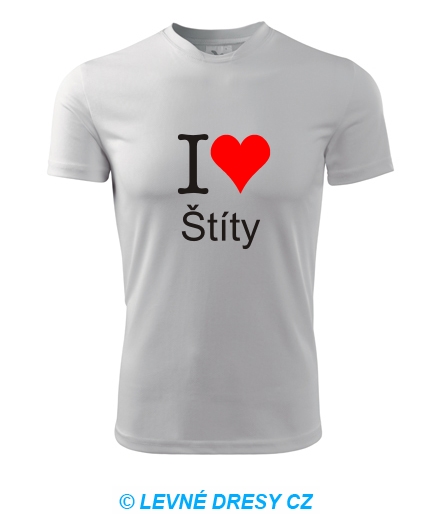 Tričko I love Štíty