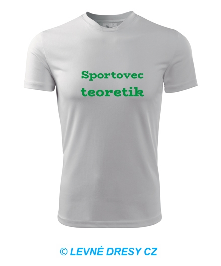  - Tričko Sportovec teoretik