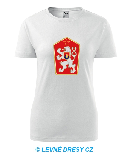 Dámské retro tričko znak ČSSR