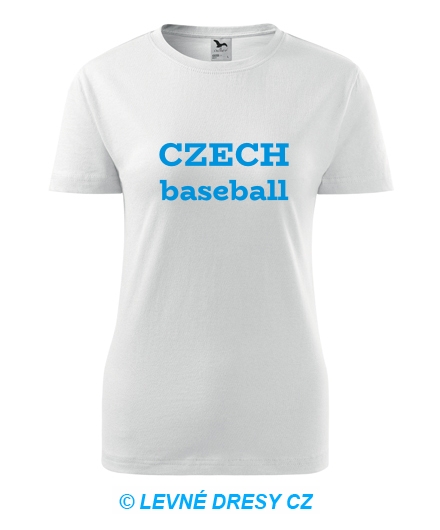 Dámské tričko Czech baseball
