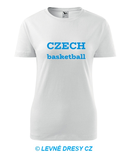 Dámské tričko Czech basketball