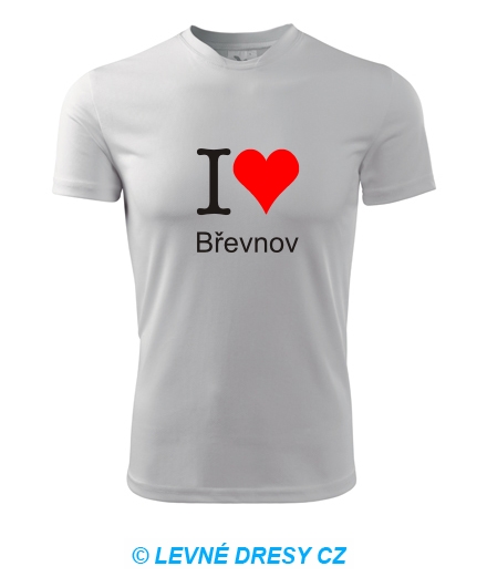 Tričko I love Břevnov