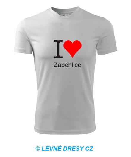 Tričko I love Záběhlice