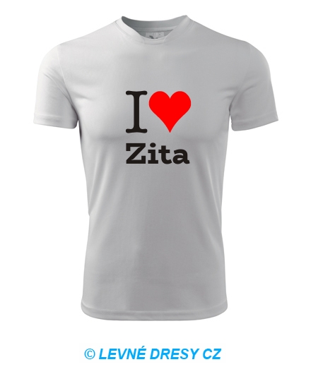 Tričko I love Zita