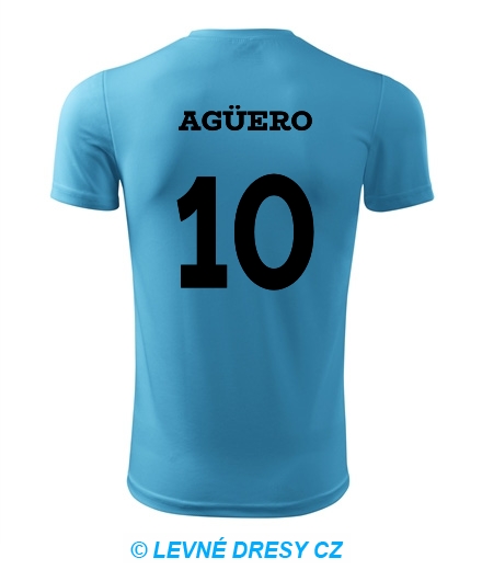 Dres Aguero - Fotbalové dresy