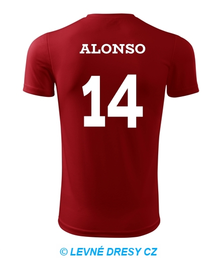  - Dětský fotbalový dres Alonso
