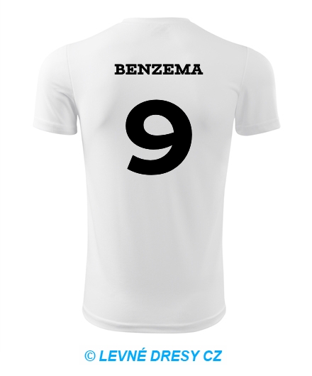 Dětský fotbalový dres Benzema