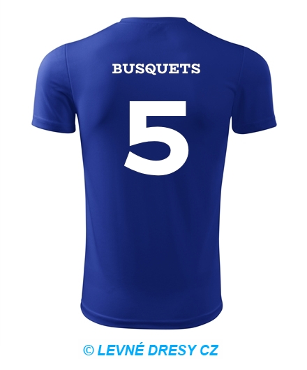 Dětský fotbalový dres Busquets
