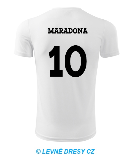 Dětský fotbalový dres Maradona