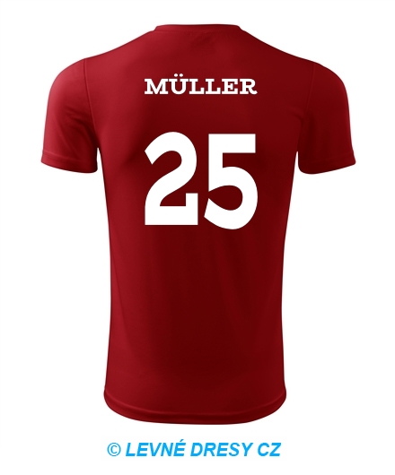 - Dětský fotbalový dres Muller
