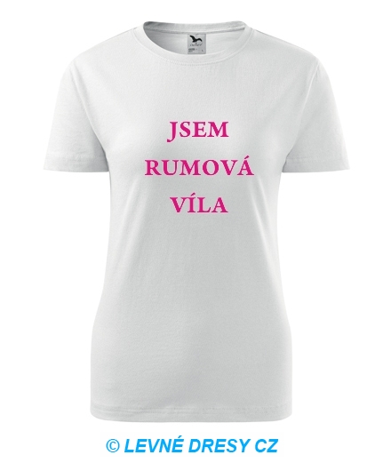 Tričko Jsem rumová víla