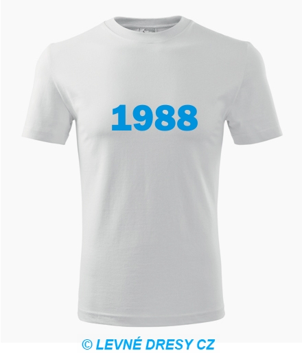 Narozeninové tričko s ročníkem 1988