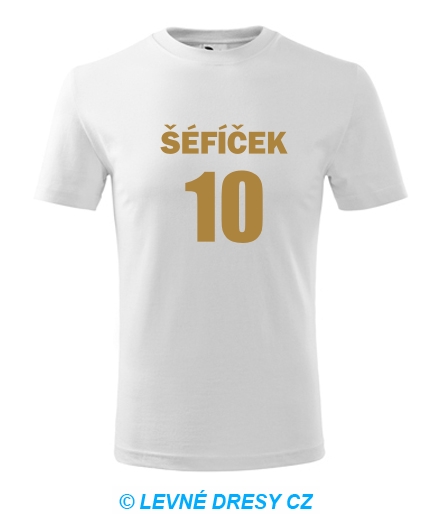 Tričko Šéfíček 10