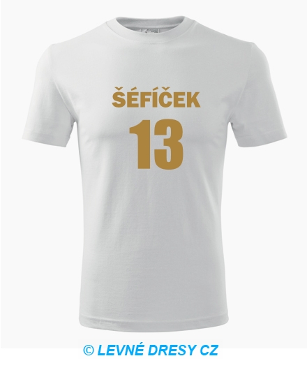 Tričko Šéfíček 13