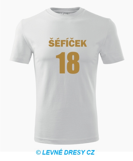 Tričko Šéfíček 18