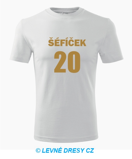 Tričko Šéfíček 20