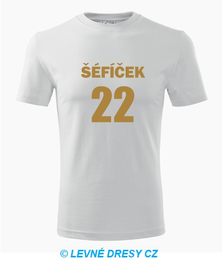 Tričko Šéfíček 22