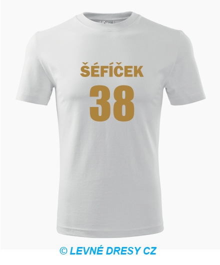 Tričko Šéfíček 38