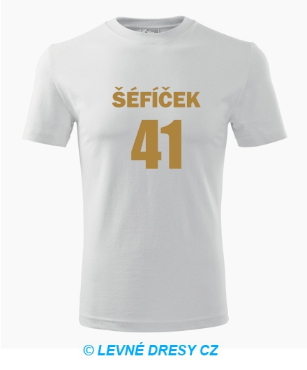Tričko Šéfíček 41
