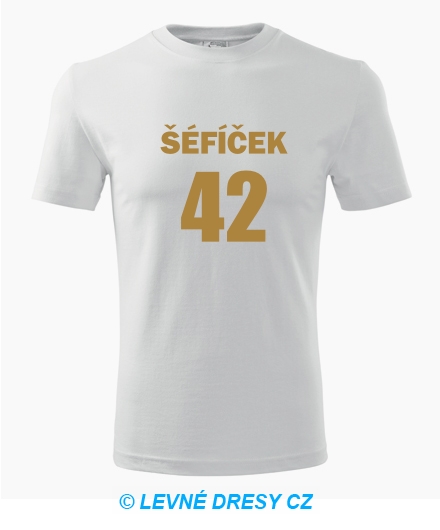 Tričko Šéfíček 42