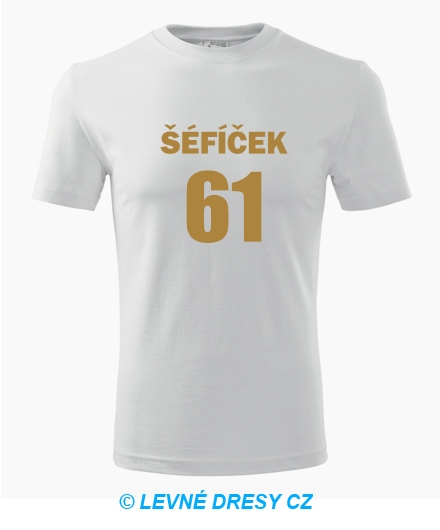 Tričko Šéfíček 61