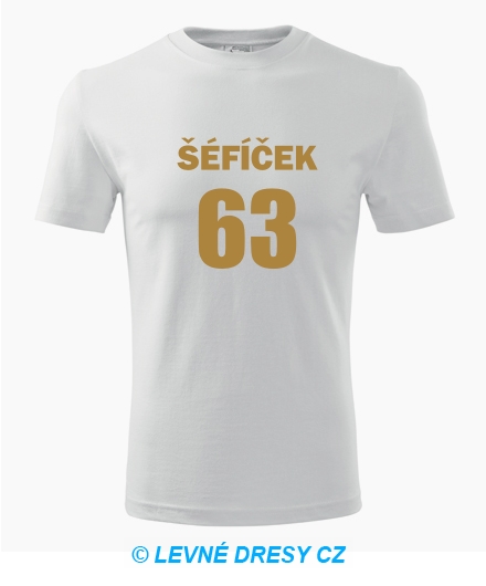 Tričko Šéfíček 63