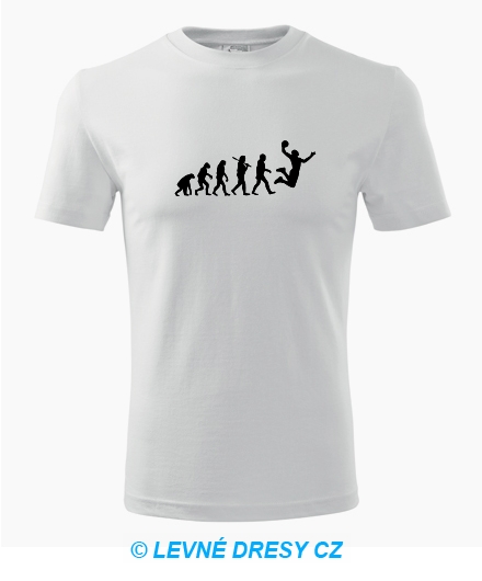Tričko evoluce basketbal