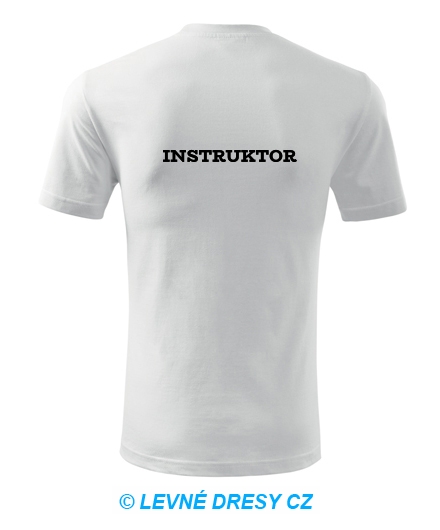Tričko instruktor