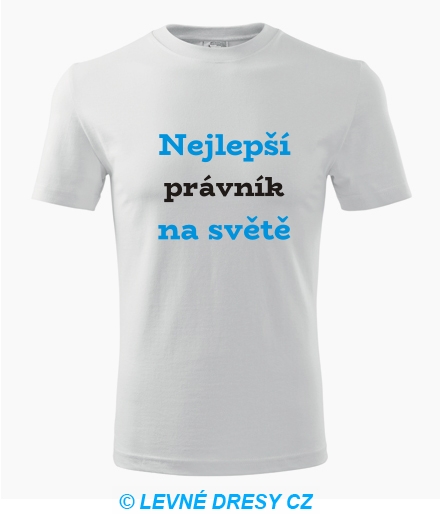 Tričko nejlepší právník na světě