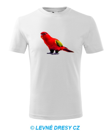 Dětské tričko s papouškem 1