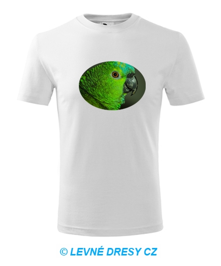 Dětské tričko s papouškem 2
