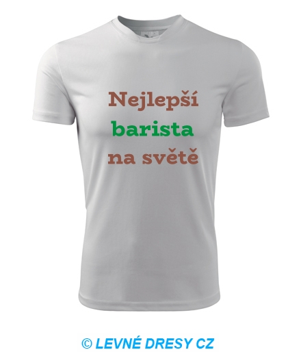 Tričko nejlepší barista na světě