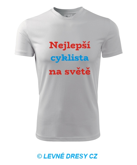 Tričko nejlepší cyklista na světě