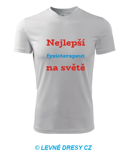 Tričko nejlepší fyzioterapeut na světě