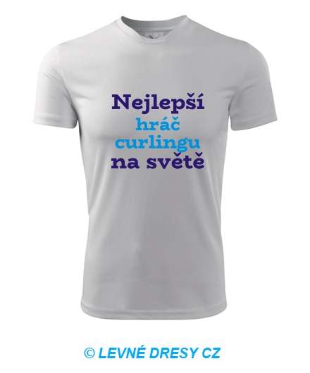 Tričko nejlepší hráč curlingu na světě