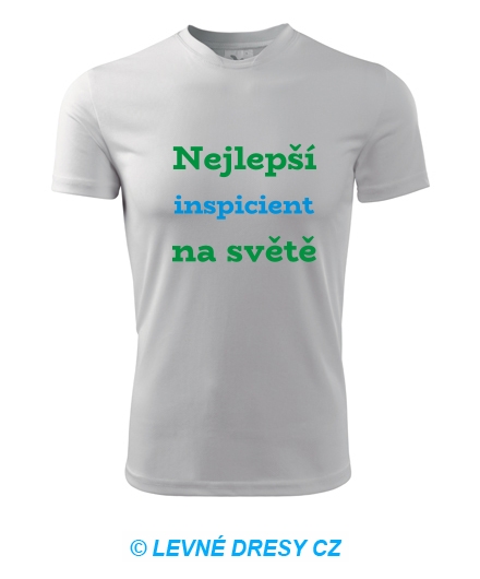 Tričko nejlepší inspicient na světě