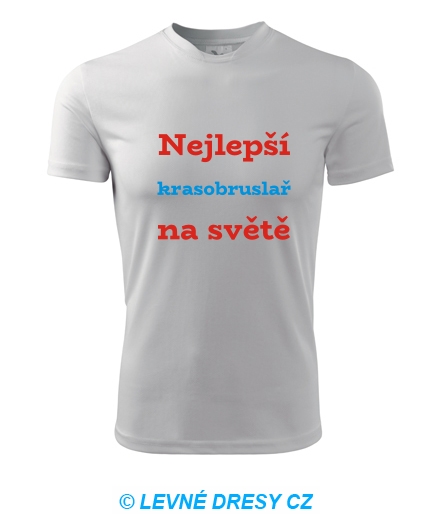 Tričko nejlepší krasobruslař na světě