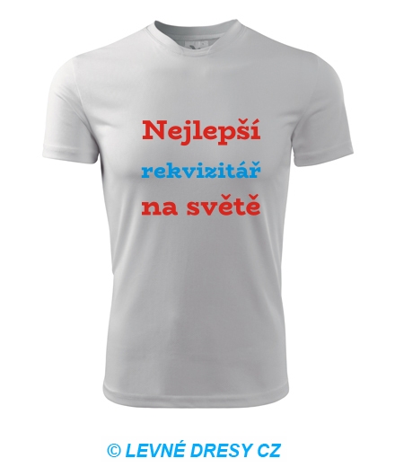 Tričko nejlepší rekvizitář na světě