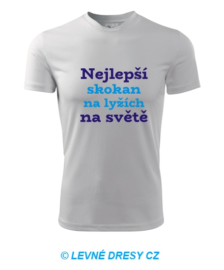 Tričko nejlepší skokan na lyžích na světě