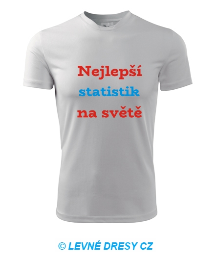 Tričko nejlepší statistik na světě