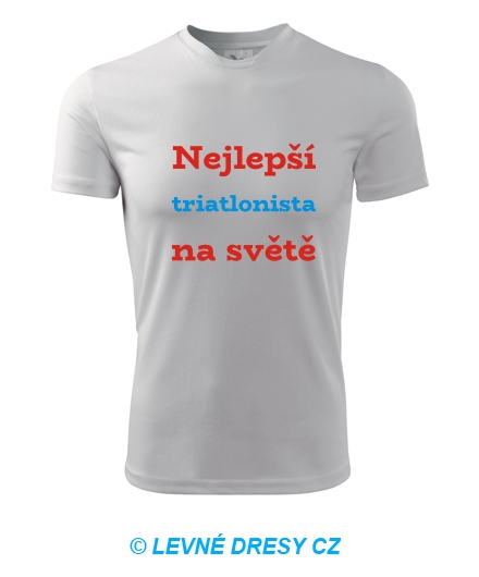 Tričko nejlepší triatlonista na světě