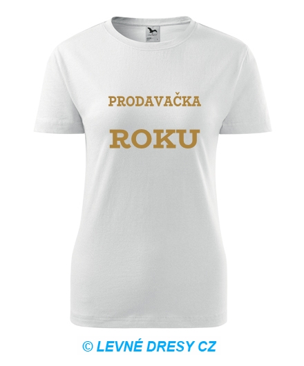 Dámské tričko prodavačka roku
