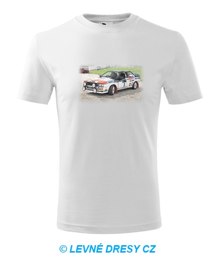 Dětské tričko s kresbou Audi Quattro