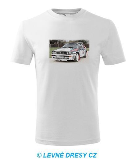 Dětské tričko s kresbou Lancia Delta Integrale
