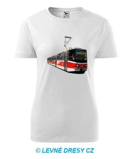 Tričko s tramvají KT8D5 dámské